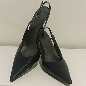 Guess Slingback Classic Black Heels 9.5M